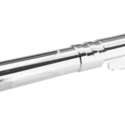 5KU Stainless Steel Threaded Outer Barrel for Hi-CAPA 4.3 Gas Blowback Airsoft Pistols (Color: Stainless)