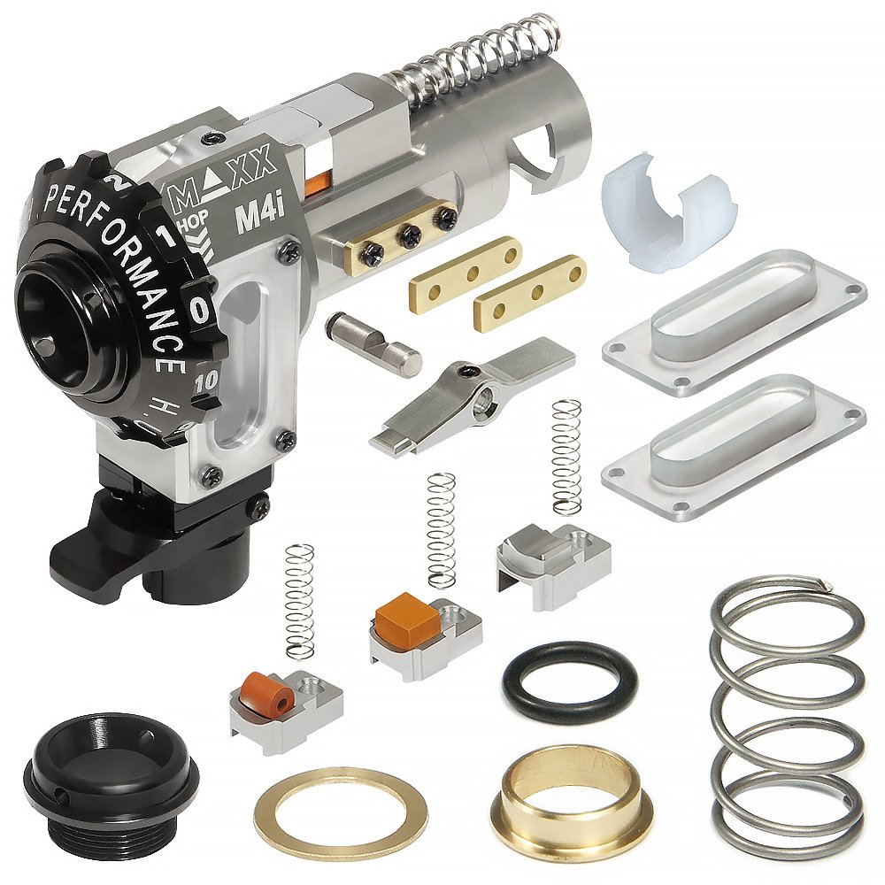 Maxx Model CNC Aluminum Hop-UpChamber for M4 Airsoft AEG Rifles (Model: M4i PRO)