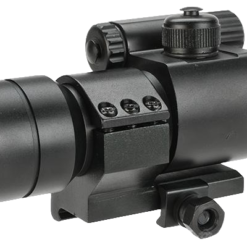 Matrix Military Type 1x30 Red & Green Dot Sight w/ QD Cantilever Mount (Model: Low Mount / Black)