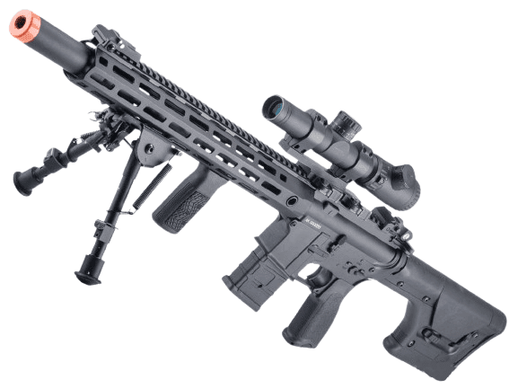 A&K Specialized DMR Airsoft AEG Sniper Rifle w/ M-LOK Handguard