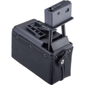 A&K 1500 Round Box Magazine for Airsoft M249 Series AEG (Color: Black)