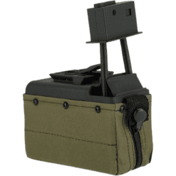 A&K 1500 Round Box Magazine for Airsoft M249 Series AEG (Color: OD Green)