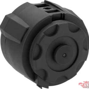 Angel Custom 1500 Round Firestorm Airsoft AEG Drum Flashmag (Model: Body Only / Black )