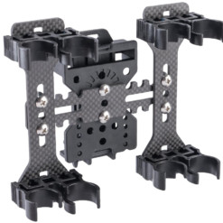 APS CAM05 Quad-load 4 Round Shotshell Caddy System with Belt Loop Adapter - Set of 2