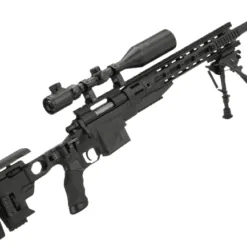 ARES Licensed MSR Bolt Action Spring Powered Sniper Rifle (Model: MSR-700 / Black)