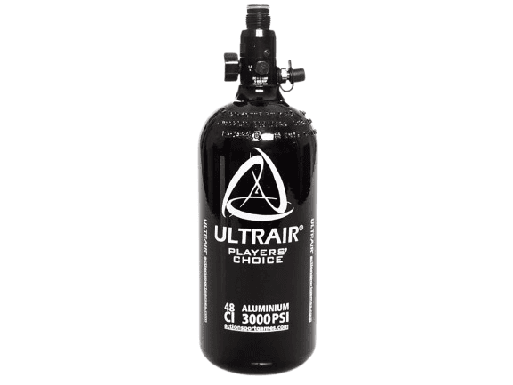 ASG Ultrair Aluminum HPA Tank w/ Regulator (Size: 48ci / 3000psi)