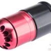 Avengers 40mm Airsoft Gas Grenade Shell (Model: 50rd Shower / Red Anodized Polished / Single Shell)