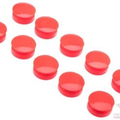 Avengers Rubber Cap for Multi-Purpose 40mm Airsoft Grenade Shells /.68 cal Paintball Grenade Shells (Color: Red / 10pcs)