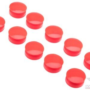 Avengers Rubber Cap for Multi-Purpose 40mm Airsoft Grenade Shells /.68 cal Paintball Grenade Shells (Color: Red / 10pcs)
