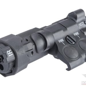 Avengers Mock Advanced Compact Laser Device Battery Case for Airsoft Rifles (Color: Black)