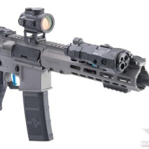 Avengers Mock Advanced Compact Laser Device Battery Case for Airsoft Rifles (Color: Black)