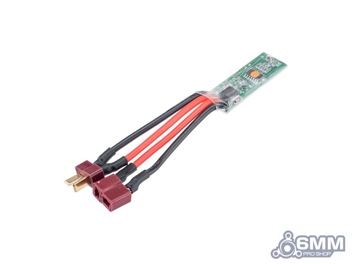 Burst Avocado Programmable MOSFET For Airsoft AEG Rifles (Model: Ver V / For Deans / T-Plug Connector)