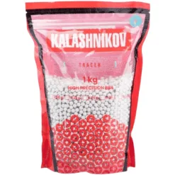 Kalashnikov Licensed High Grade Precision Airsoft Tracer BBs (Weight: 0.25g / 4000rds / Green)