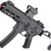 Matrix x Double Eagle DMP-9 Airsoft AEG SMG w/ M-LOK Handguard and Falcon Gearbox (Model: 370 FPS / Black)