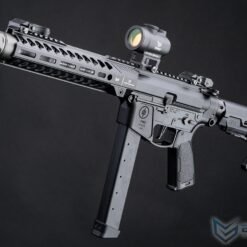 EMG Strike Industries x PWS Licensed 9mm Pistol Caliber Carbine AEG w/ GATE Aster MOSFET (Model: 10" CQB Rail / M4 Stock / 400 FPS / Gun Only)