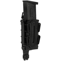 G-Code Soft Shell Scorpion Short Pistol Magazine Carrier with P1 Molle Clip (Color: Black Frame / Black Shell)