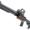 Matrix 3/6 Burst Firing Multi-Shot CO2 Powered Airsoft Shotgun (Model: Tactical w/ Shell Caddie / Black)