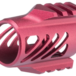 G&G CNC Aluminum Flash Hider for Airsoft SSG-1 USR Style Rifles (Color: Red)