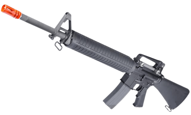 WE-Tech M16A3 Version 3 Open Bolt Airsoft Gas Blowback GBB Rifle (Color: Black)