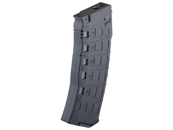 Arcturus Variable Cap Silent 30/135 Round Mid-Cap AEG AK12 Magazine (Package: Single Mag)