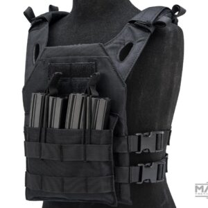 Matrix Level-1 Child Size Plate Carrier (Color: Black)