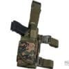 Matrix Tornado Universal Tactical Thigh / Drop Leg Holster (Color: Digital Woodland / Right)
