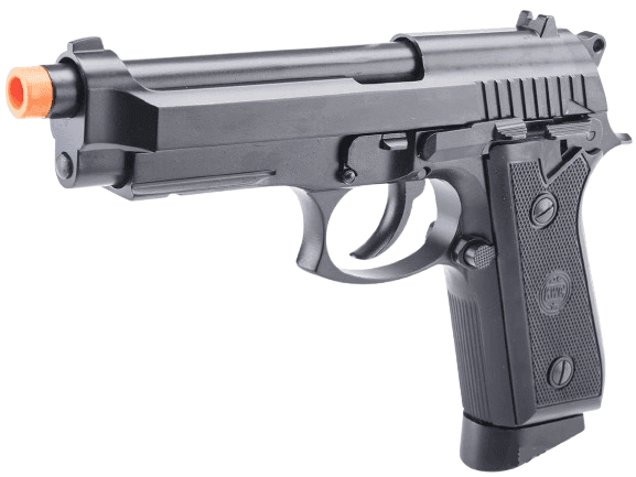 M9 PT92 Full Metal Semi / Full Auto Select Fire CO2 Gas Blowback Airsoft Pistol by KWC