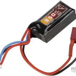 Matrix 7.4V Micro LiPo Airsoft Battery (Configuration: 350mAh / For Deans / T-Plug Connector)
