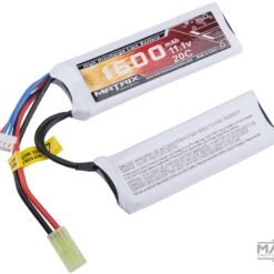 Matrix 11.1V 20C 1600mAh High Performance Airsoft Li-Poly Battery Pack (Nun-Chuck)