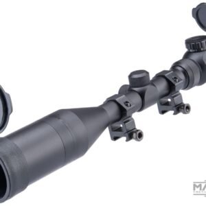 Matrix 3-12x50 Illuminated Reticle Sniper Scope w/ Mounting Rings (Color: Black)