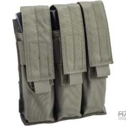 Matrix Airsoft SMG Triple Magazine MOLLE Pouch (Color: Foliage Green)