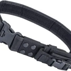 Matrix Ballistic Nylon Tactical Pistol Belt (Color: Black w/ Mag Pouches)