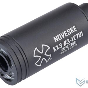 EMG Noveske KX3 Flash Hider w/ Built-In Spitfire Rechargeable Tracer (Color: Black / 14mm CCW)