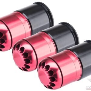 Avengers 40mm Airsoft Gas Grenade Shell (Model: 50rd Shower / Red Polished / 3 Pack)