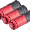 Avengers 40mm Airsoft Gas Grenade Shell (Model: 96rd Shower / Red Matte / 3 Pack)