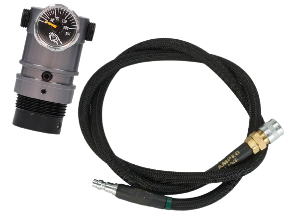 Wolverine Airsoft STORM Category 5 On-Tank HPA Regulator (Model: Regulator w/ Remote Line)