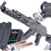6mmProShop AK Spetsnaz Op. Airsoft AEG Rifle w/ Steel Receiver & M-LOK Handguard by CYMA (Color: Stamped Receiver / Go Airsoft Package)