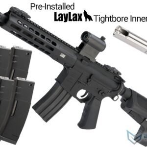 EMG X Krytac BARRETT REC7 DI AR15 AEG Training Rifle (Color: Black / SBR / Siege Package)