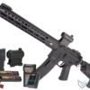 EMG X Krytac BARRETT REC7 DI AR15 AEG Training Rifle (Color: Black / Carbine / Go Airsoft Package)