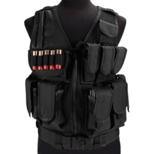Airsoft Zombie Hunter Starter's Tactical Vest Package (Color: Black)