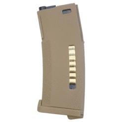 PTS Enhanced Polymer Mid-Cap Magazine for M4 Series Airsoft AEG Rifles (Color: Dark Earth)