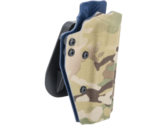 QVO Tactical "Secondary" OWB Kydex Holster for EMG STI / TTI JW3 2011 Combat Master Series (Color: Multicam)