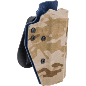 QVO Tactical "Secondary" OWB Kydex Holster for EMG STI / TTI JW3 2011 Combat Master Series (Color: Multicam Arid)