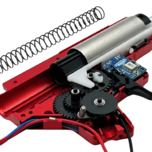 Retro Arms Pre-Built Complete Gearbox (Color: Red Edition)