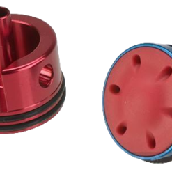 SHS Airsoft Aluminum Bore Up Cylinder Head w/ Silent Bore Up Piston Head for Version 2 Series Airsoft AEG