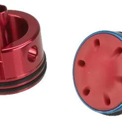 SHS Airsoft Aluminum Bore Up Cylinder Head w/ Silent Bore Up Piston Head for Version 2 Series Airsoft AEG