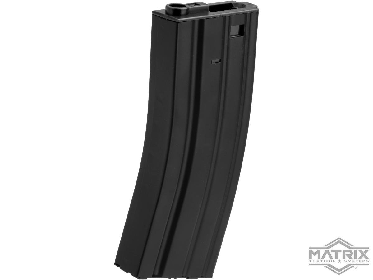 Matrix Metal 300rd Hi-Cap Magazine for M4/M16 Series Airsoft AEG Rifles (Color: Black)