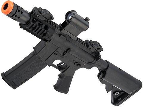 Specna Arms EDGE Series M4 AEG w/ GATE X-ASR MOSFET (Model: PDW / Black / Gun Only)