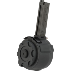TAPP Airsoft HPA Tapped Flashmag Winding Drum Magazine for Gas Powered Airsoft Guns (Model: KWA MP9 / Short)
