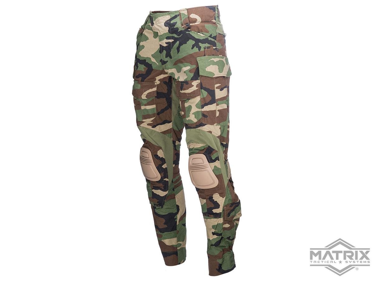 EmersonGear Combat Pants w/ Integrated Knee Pads (Color: M81 Woodland )